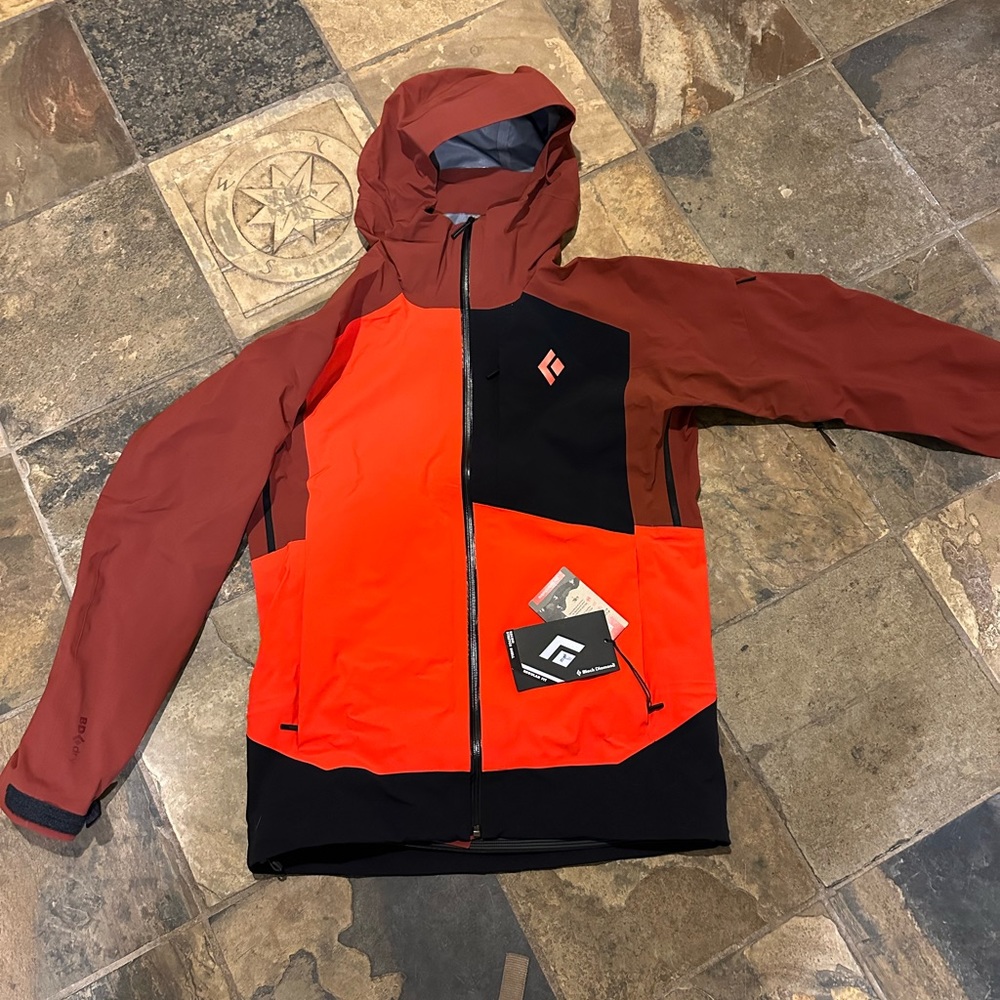 Black Diamond recon stretch ski shell, men’s medium